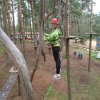 Dori im Kletterwald